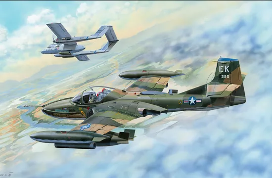 Trumpeter 02889 1:48 Cessna A-37B Dragonfly