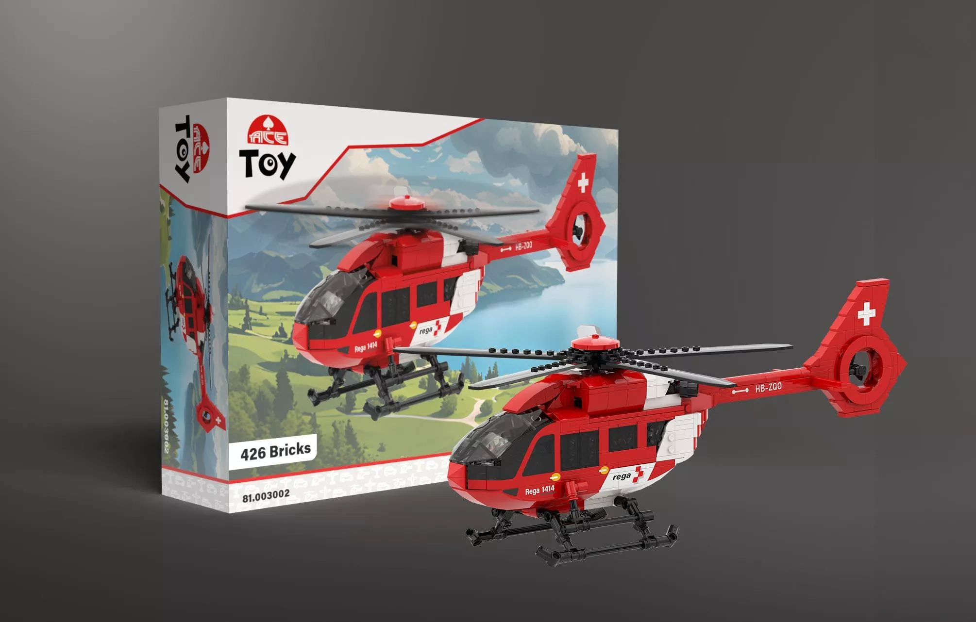 ACE Toy Airbus H145 D3 Rega