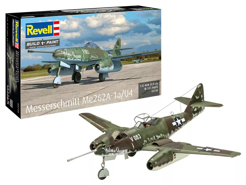 Revell 03749 1:32 Messerschmitt  Me262A-1a/U4