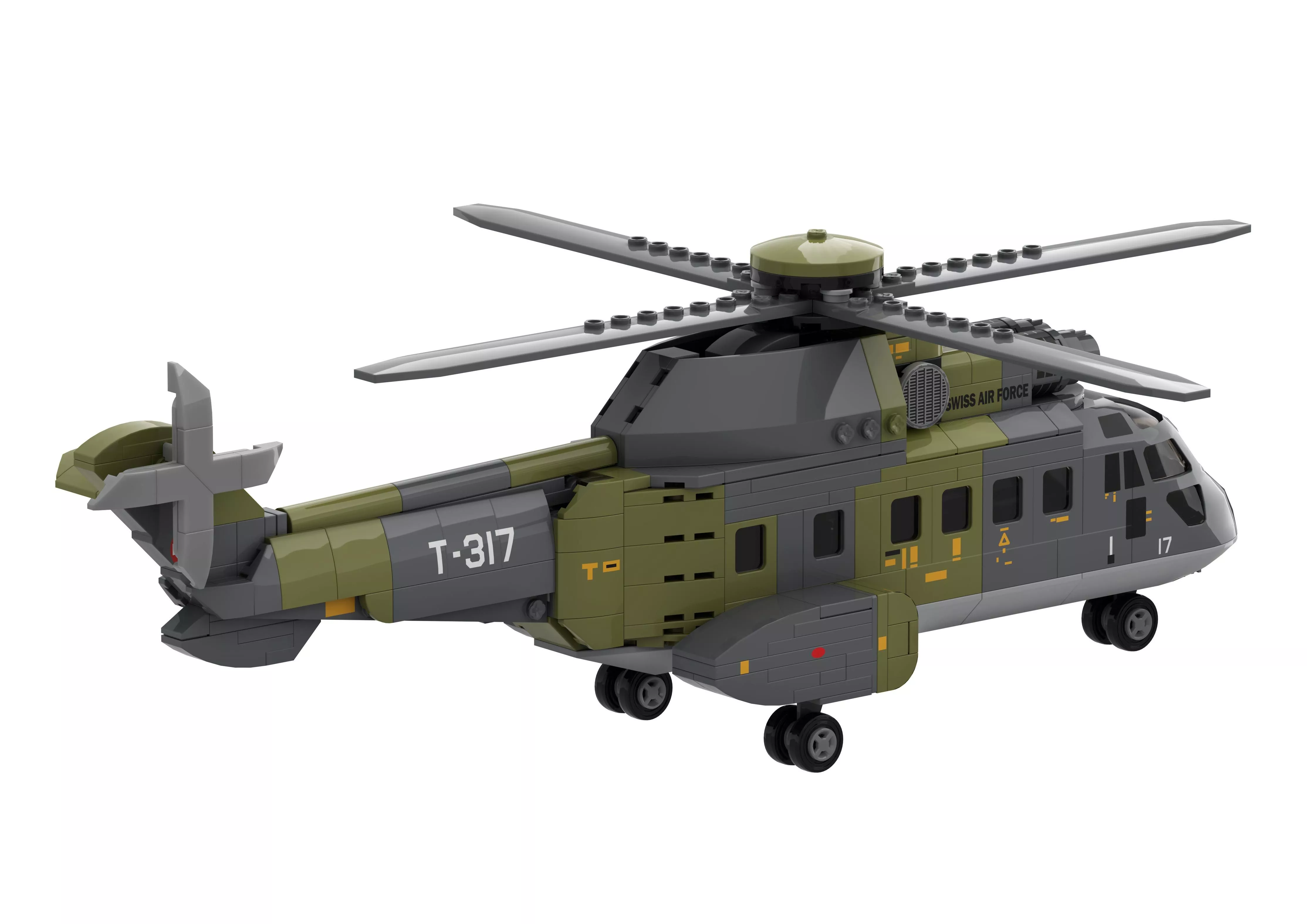 ACE Toy Super Puma AS532 Armée Suisse