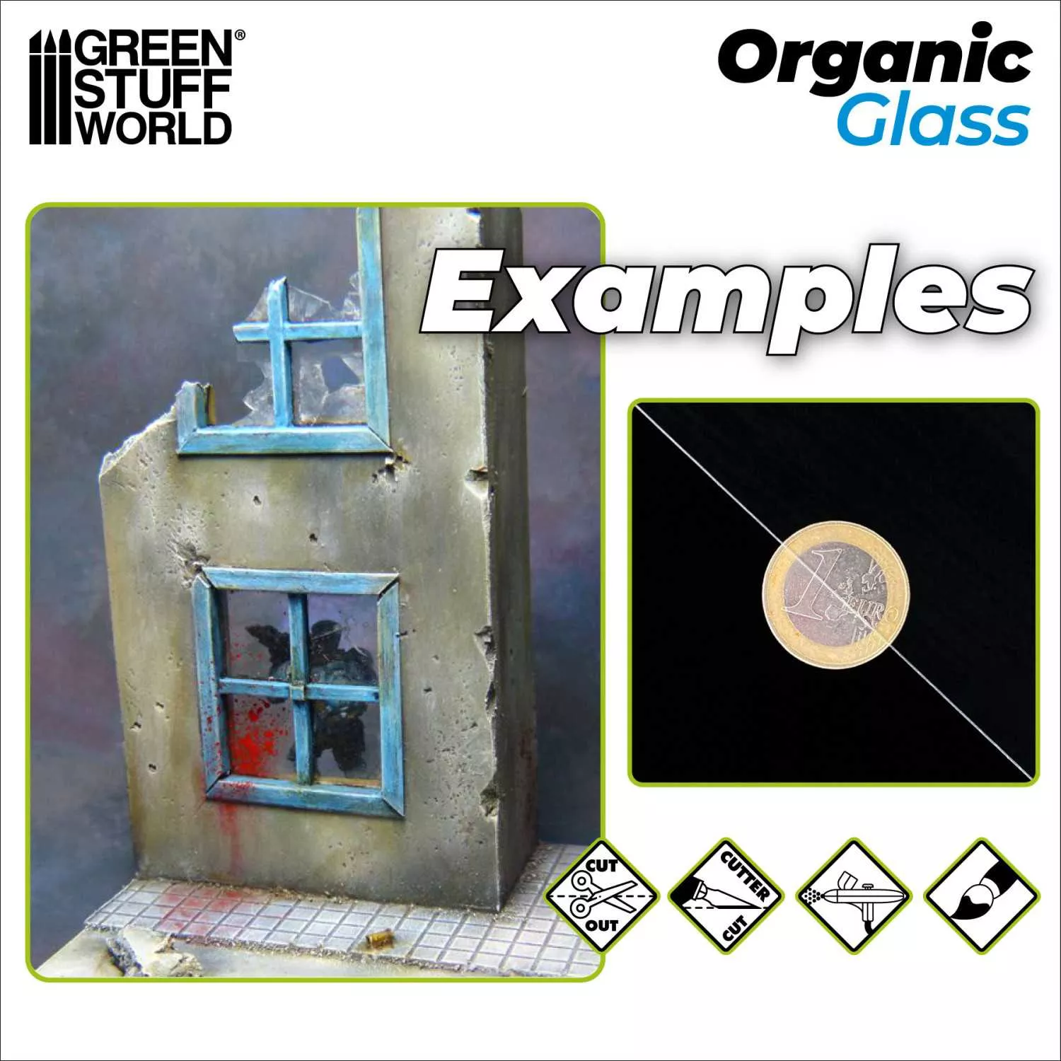 GSW 1429 Verre organique transparent