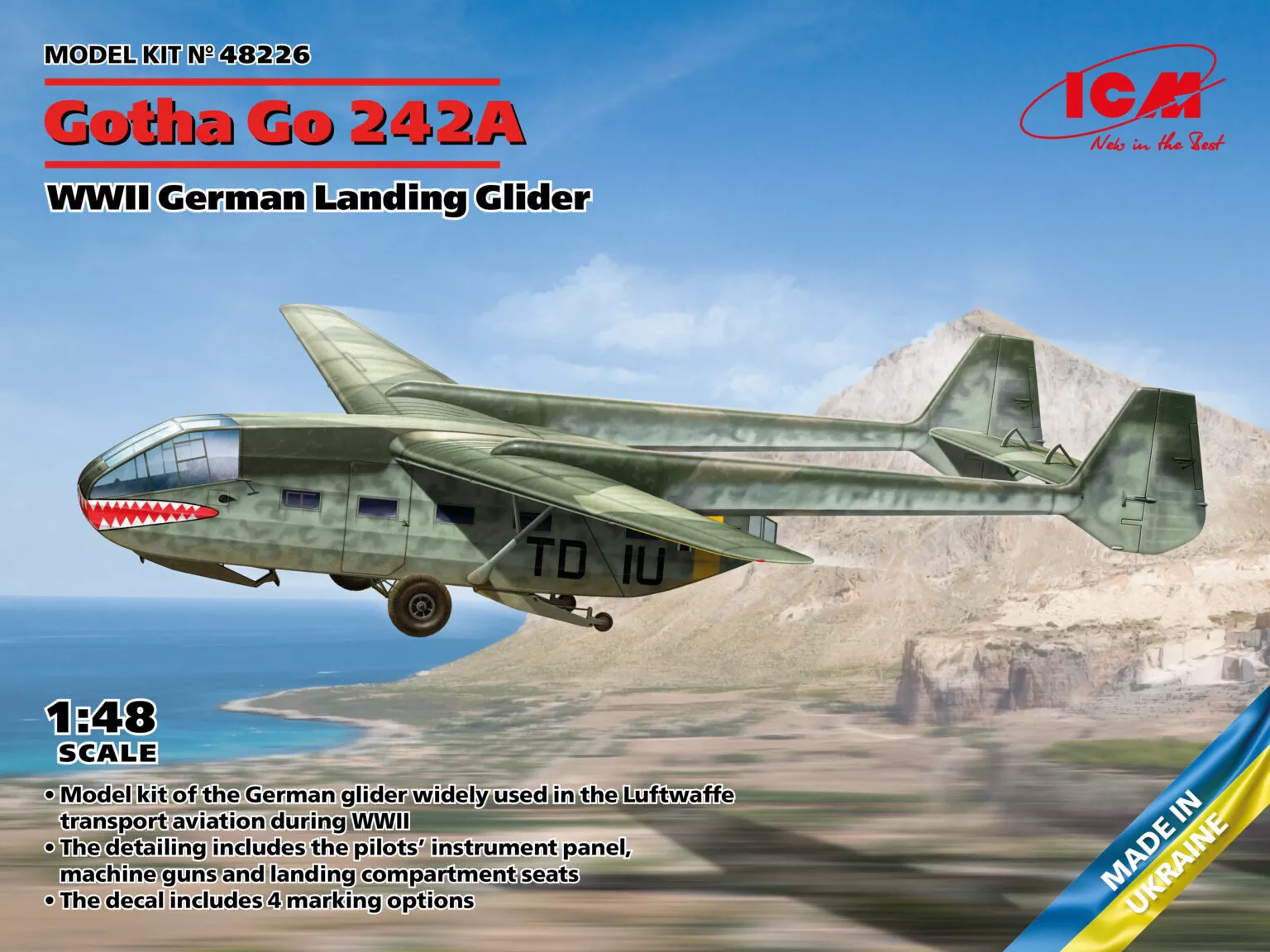 ICM 48226 1:48 Gotha Go 242A