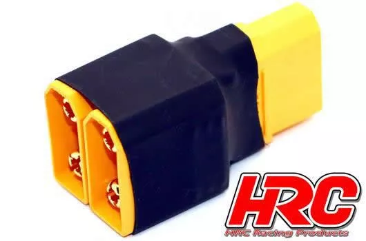 HRC9182C Adaptateur Pour 2 Batteries en parallèle XT90