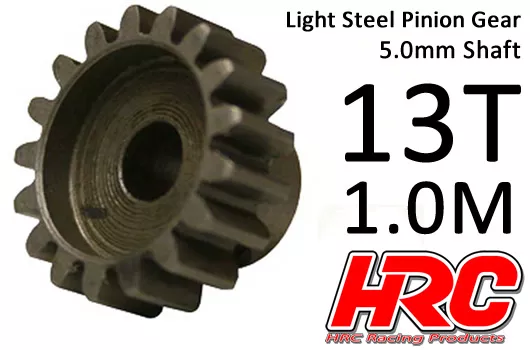 HRC71013 Pignon Moteur 13 dents Module 1 Pour Axe 5mm