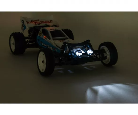 Carson 500906235 Kit Led Avant / Arrière Pour Tamiya DT-03 ou TT02B