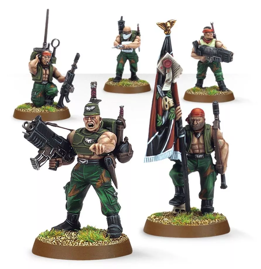Warhammer 40 000 Astra Militarum : Catachan Command Squad