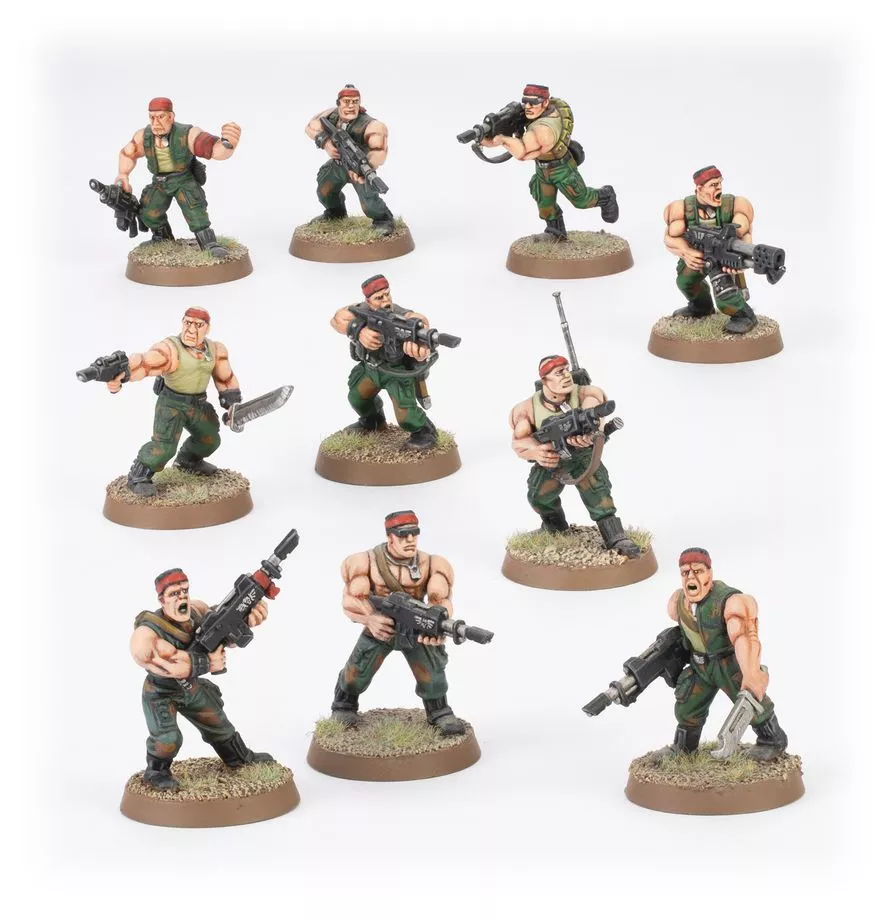 Warhammer 40 000 Astra Militarum : Combatant Des Jungles Catachan