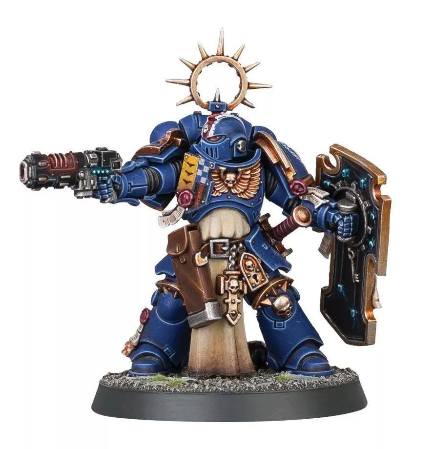 Warhammer 40 000 Space Marines : Lieutenant Avec Bouclier Storm