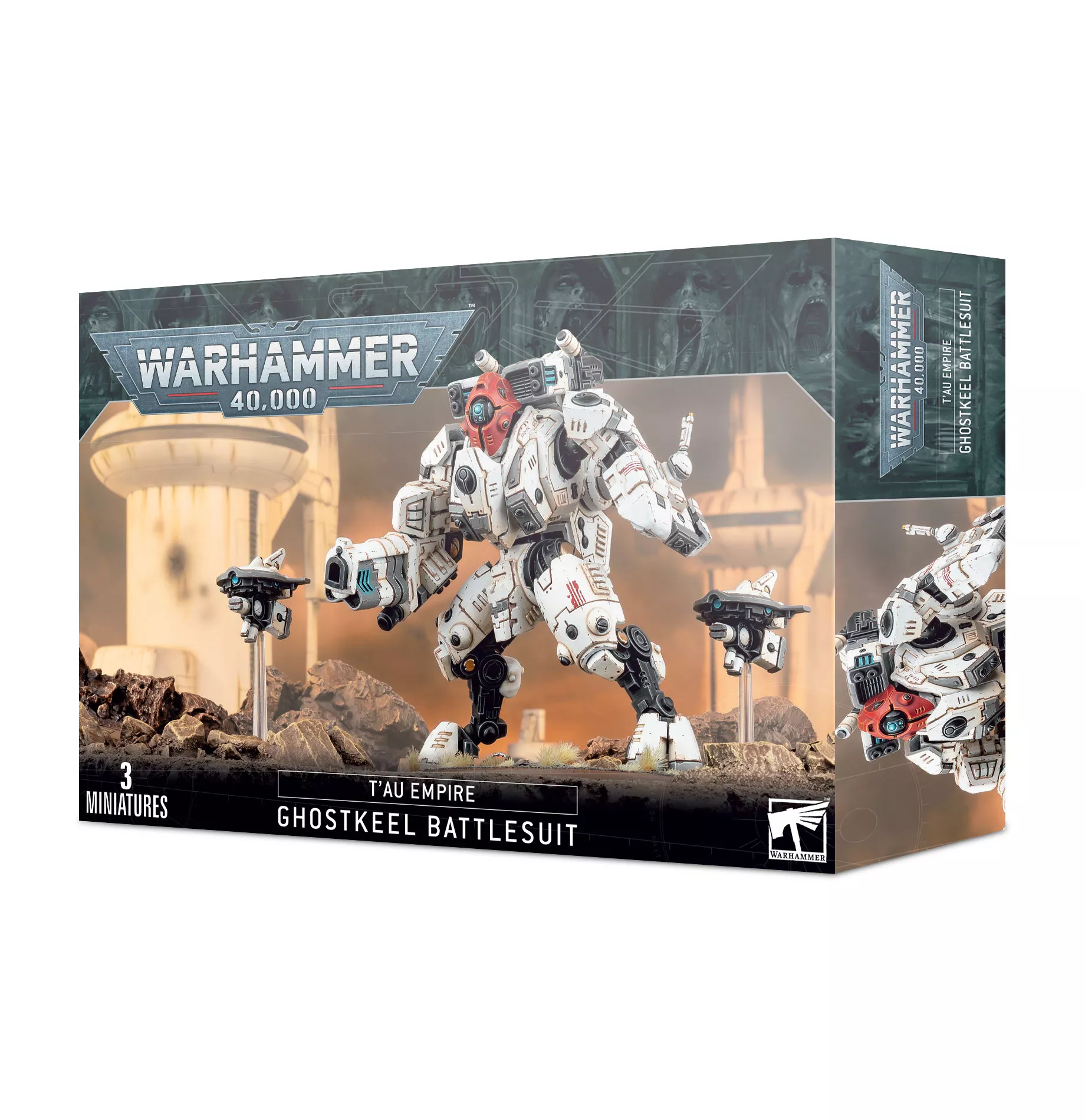 Warhammer 40 000 T'Au Empire : Exo-armure XV95 Ghostkeel