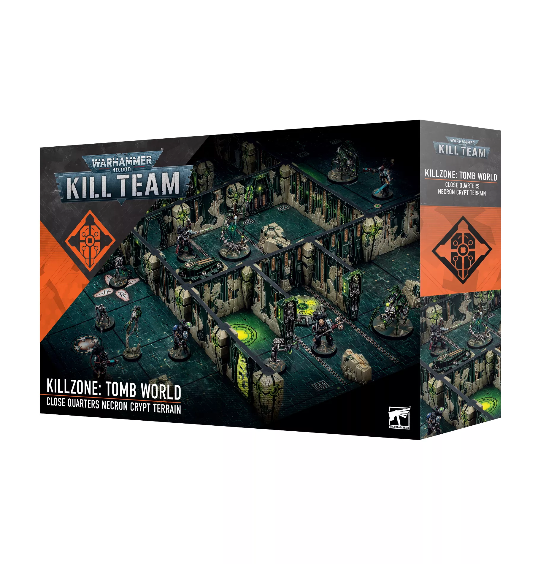 Warhammer 40 000 Kill Team : Kill Zone - Tomb World CQB Necron Crypt Terrain
