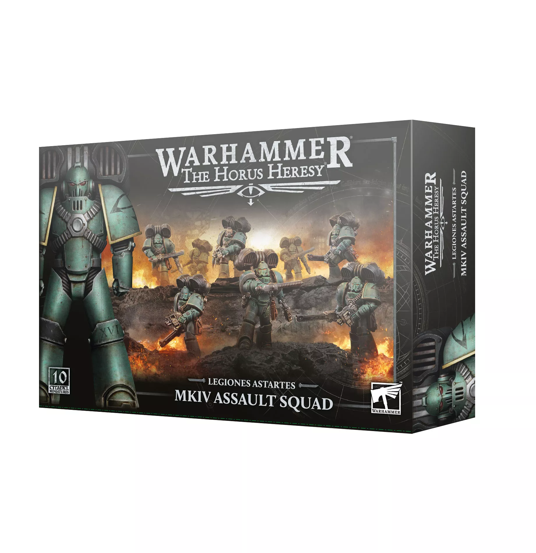 Warhammer HH Legiones Astartes : Escouade D'Assault MKIV