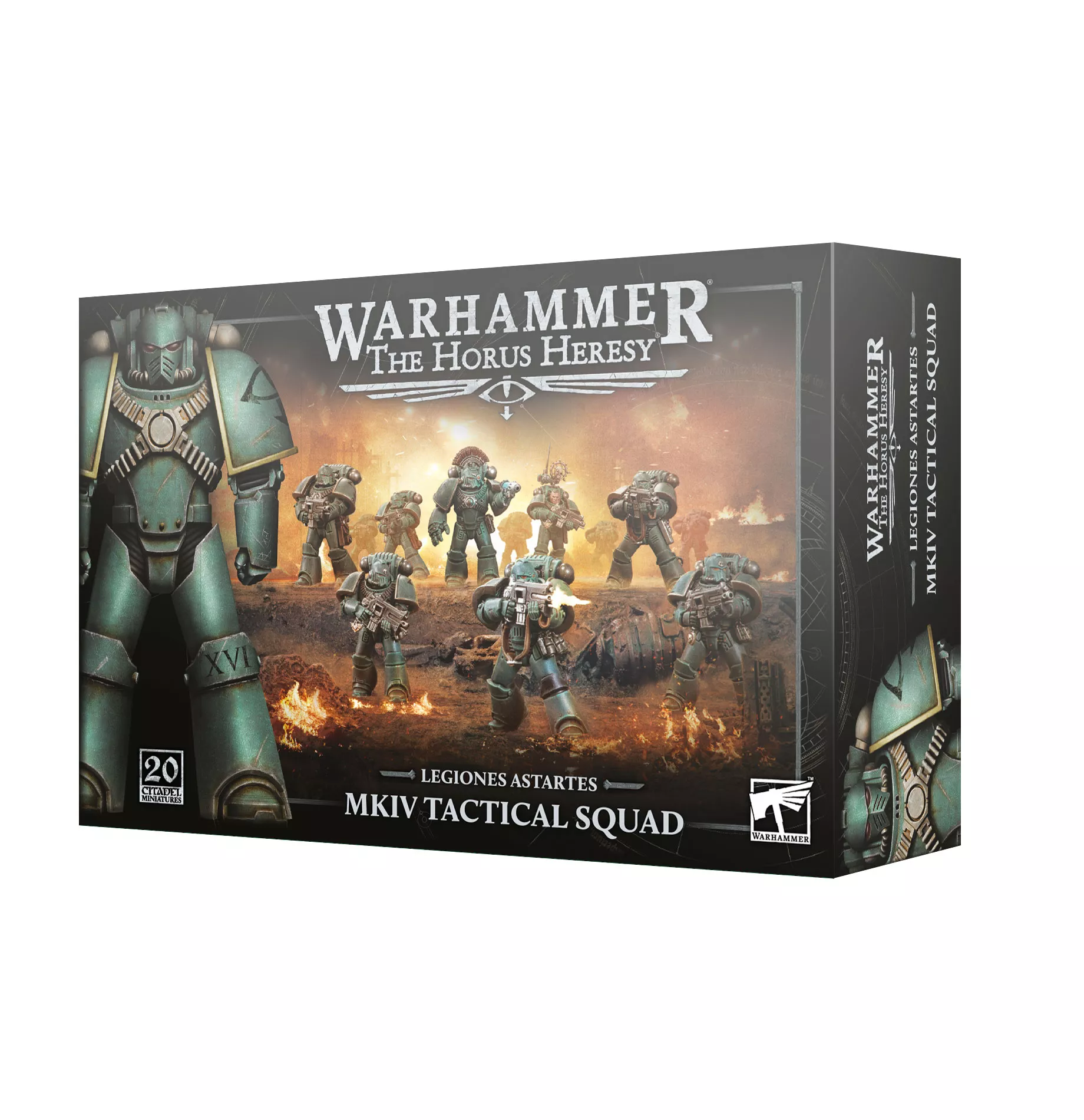 Warhammer HH Legiones Astartes : Escouade Tactique MKIV