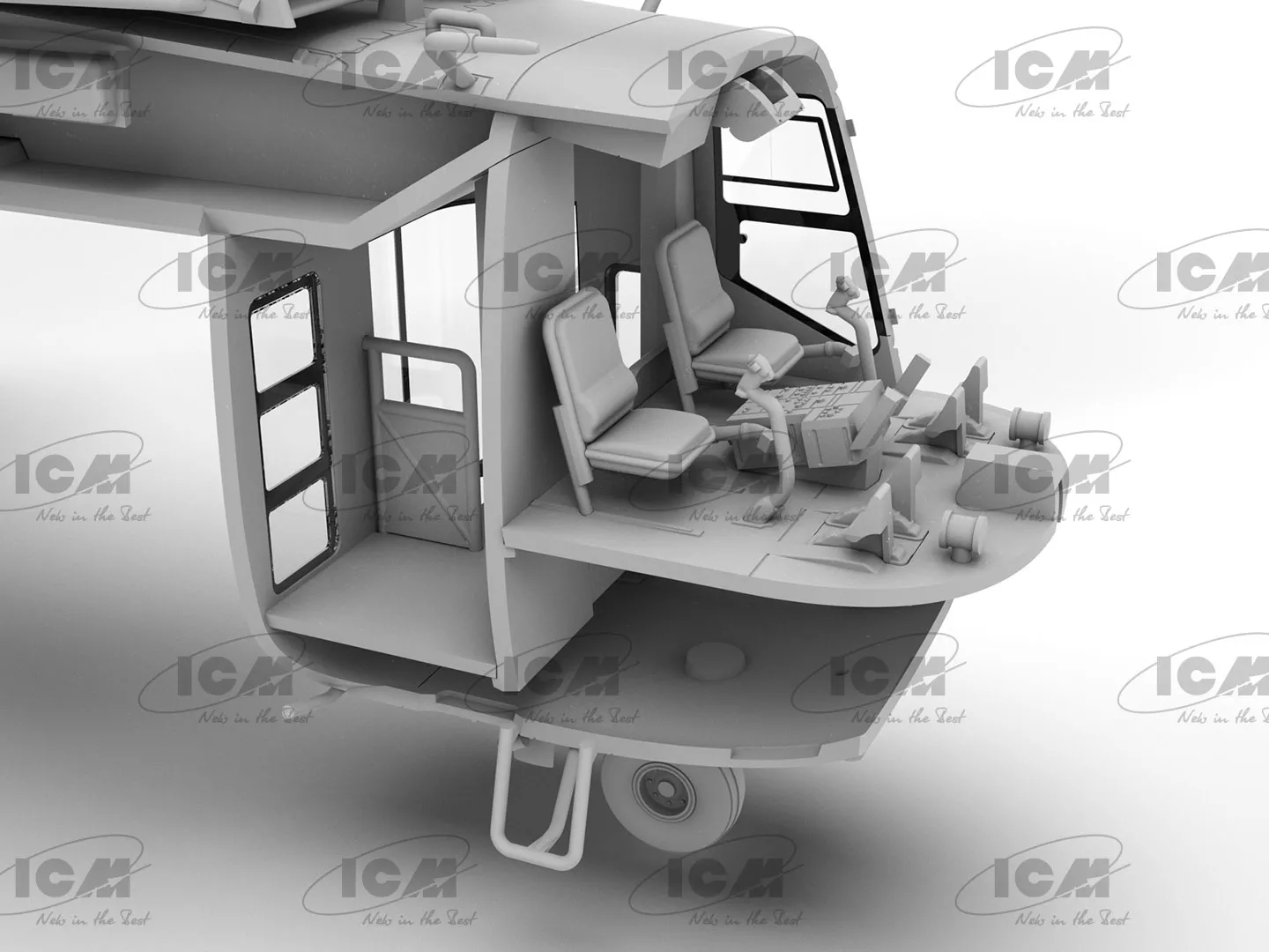 ICM 72001 1:72 Sikorsky CH-54A Tarhe