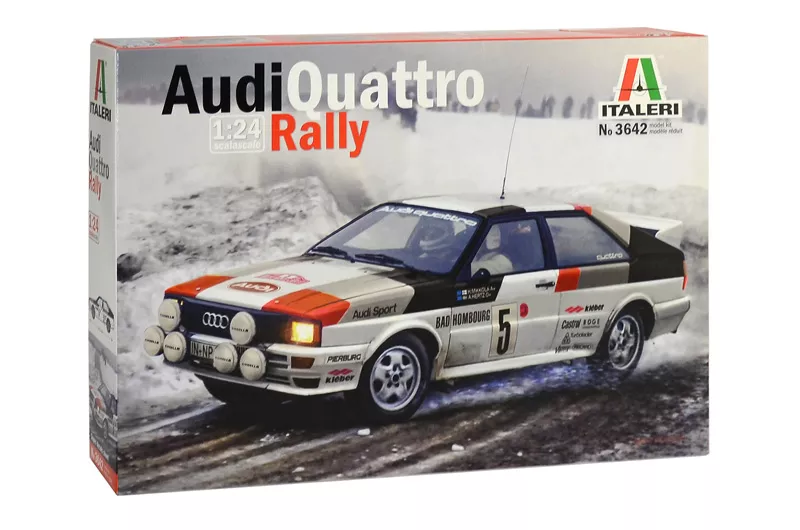 Italeri 3642 1:24 Audi Quattro rally