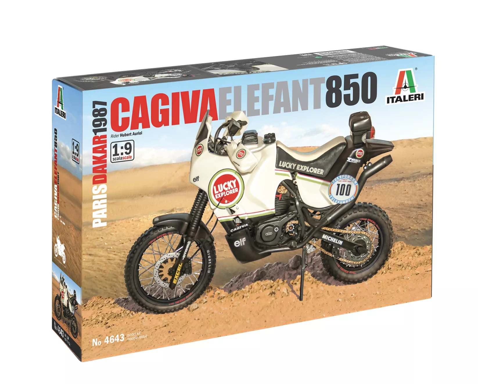 Italeri 4643 1:9 Cagiva Elephant 850