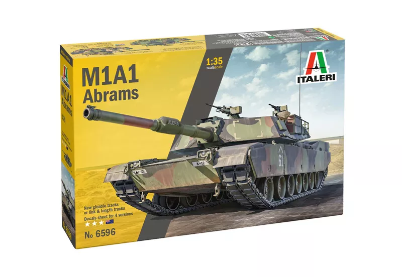 Iteleri 6596 1:35 M1A1 Abrams