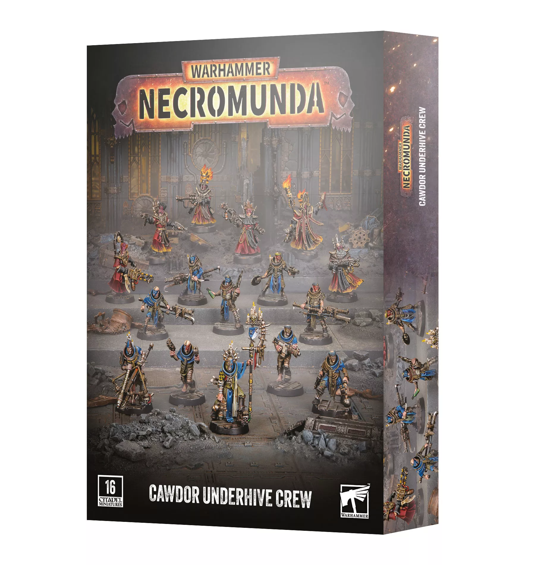 Warhammer Necromunda : Equipe Delaque De La Cité Ruche