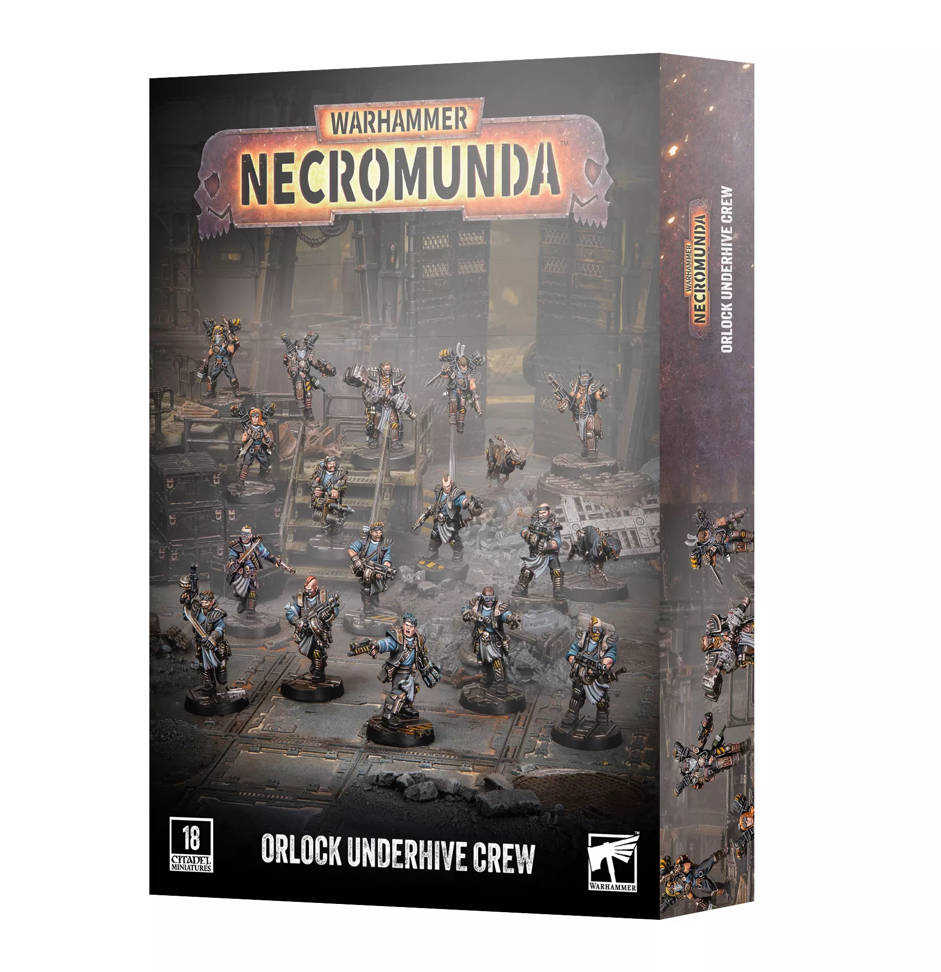 Warhammer Necromunda : Equipe Orlock De La Cité Ruche