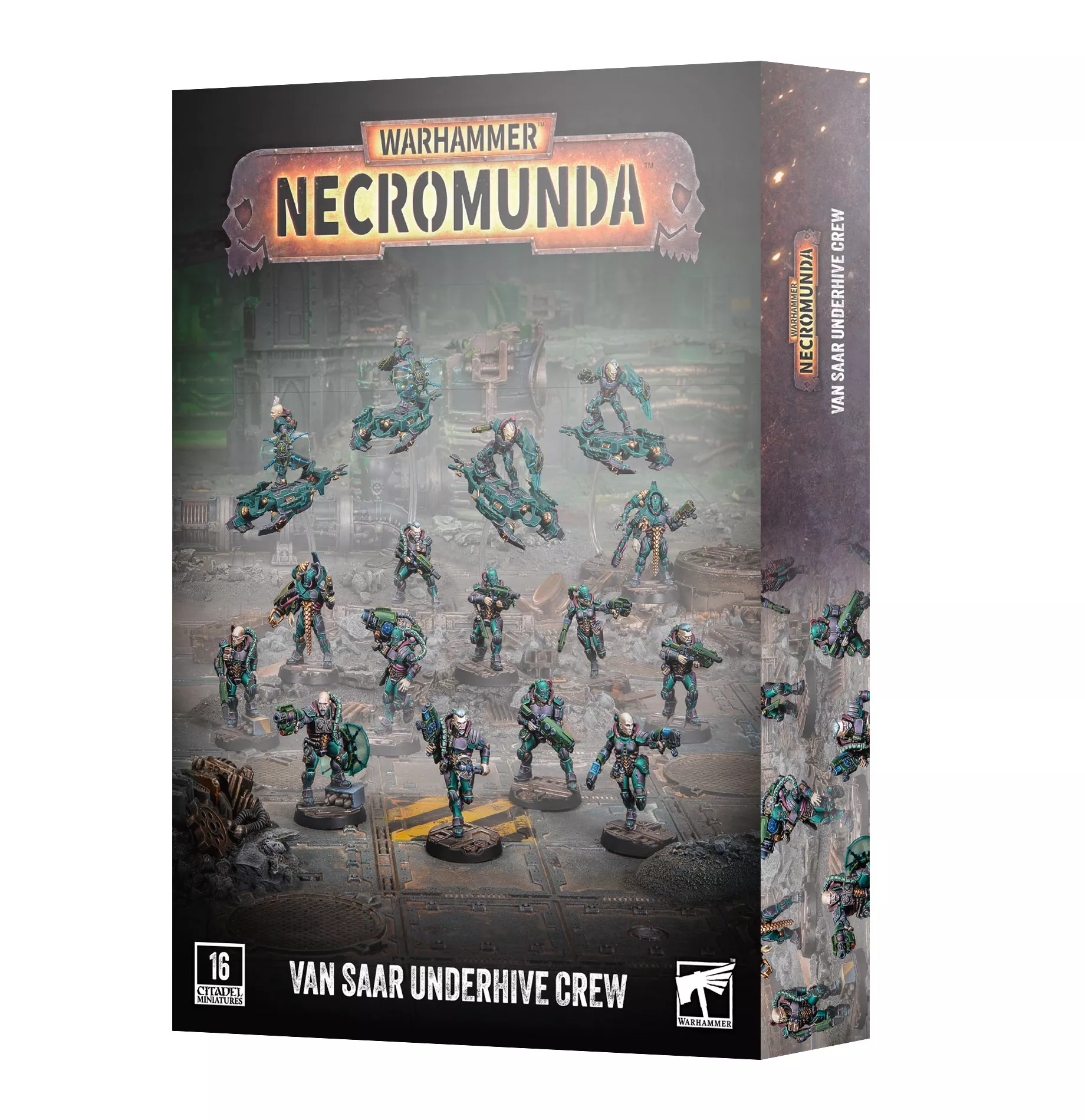 Warhammer Necromunda : Equipe Van Saar De La Cité Ruche