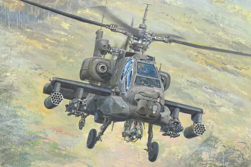 Trumpeter 05115 1:35 AH-64A Apache Late