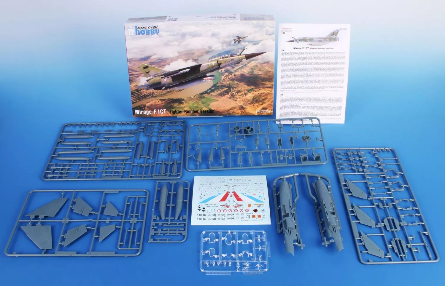 Special Hobby SH72357 1:72  Dassault Mirage F.1CT ''Version Chasseur-Bombardier''