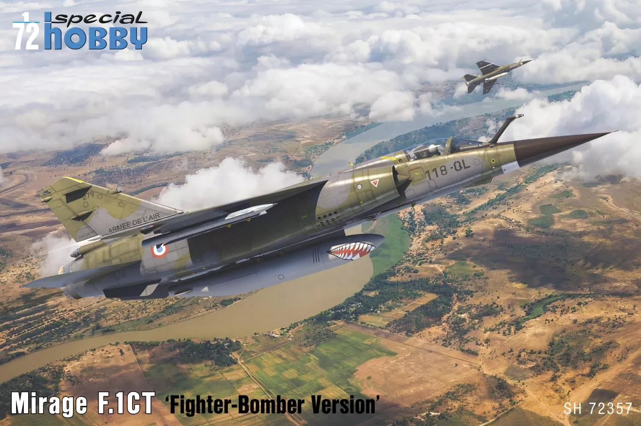 Special Hobby SH72357 1:72  Dassault Mirage F.1CT ''Version Chasseur-Bombardier''