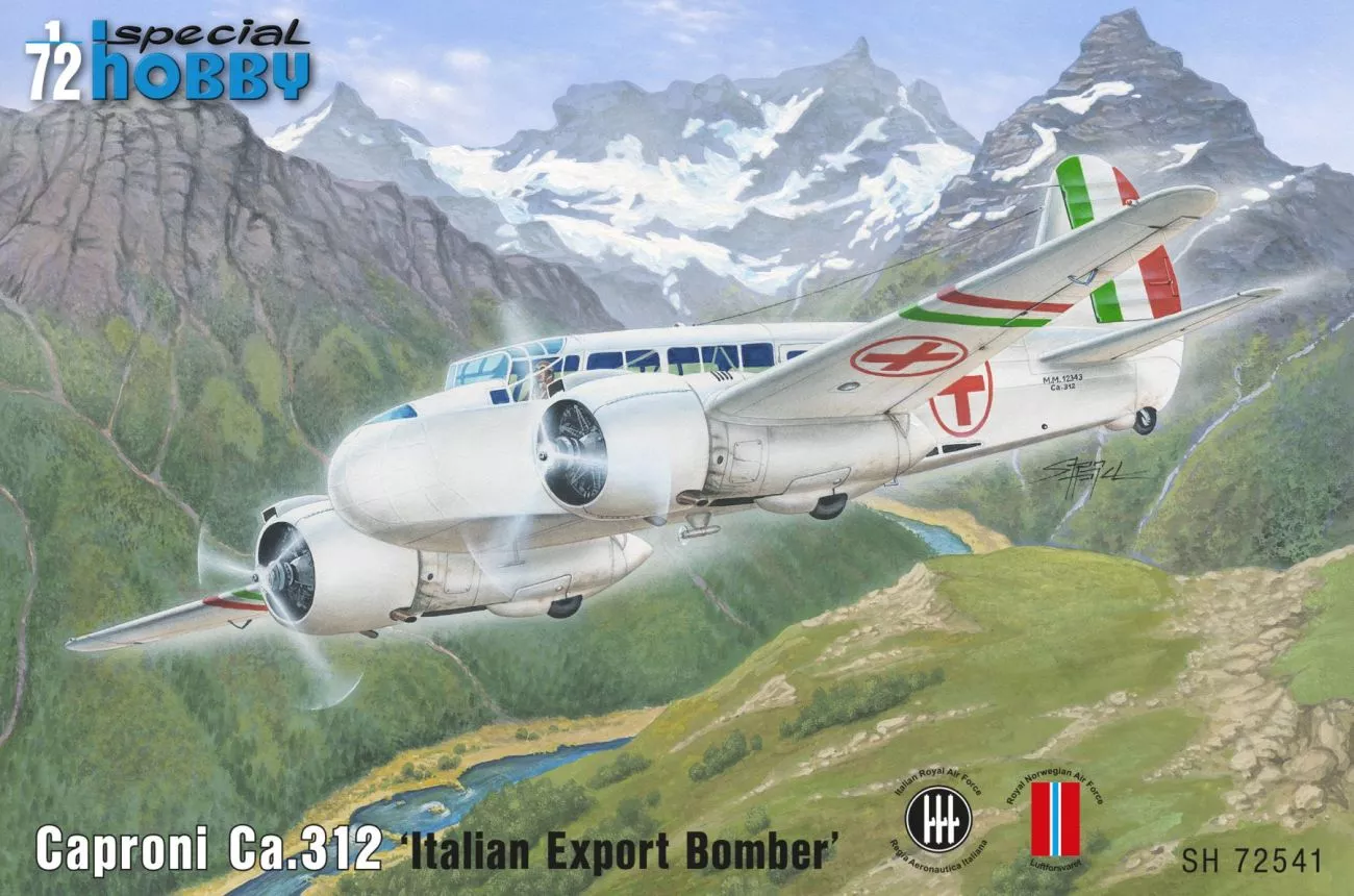 Special Hobby SH72541 1:72  Caproni Ca.312 ''Italian Export Bomber''