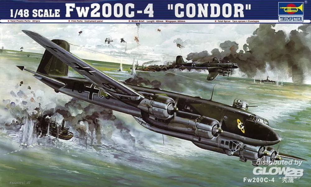 Trumpeter 02814 1:48 Focke Wulf Fw200 C-4