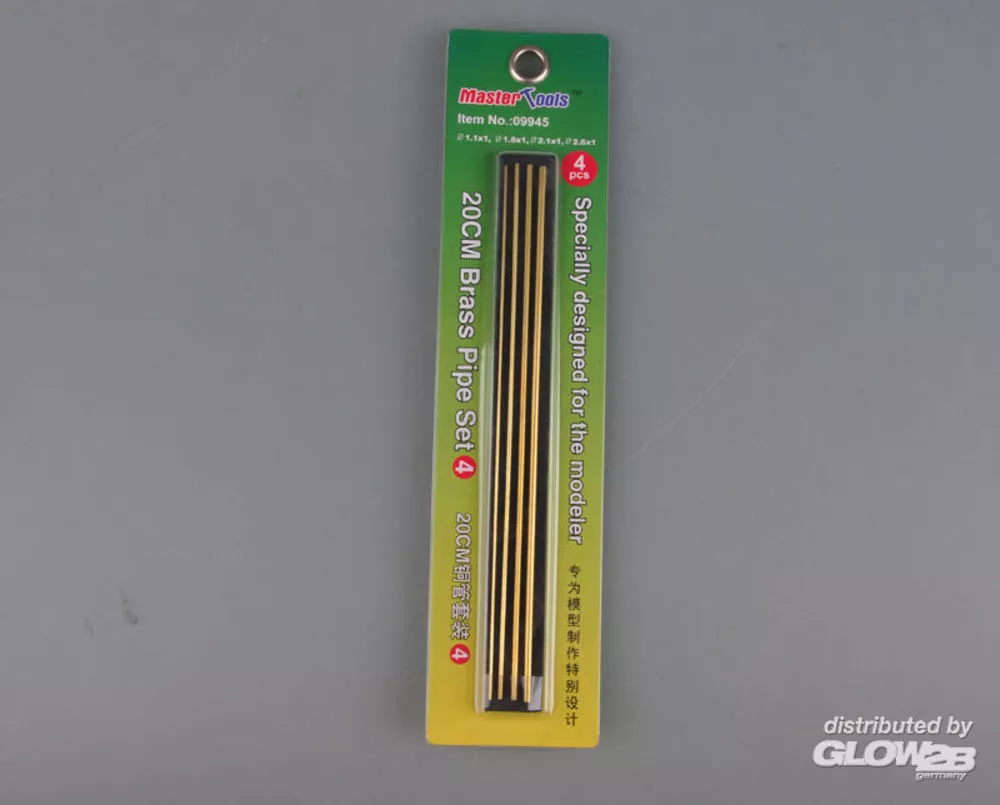 Trumpeter 9945 tubes de 20 cm 1,1-1,6-2,1-2,6 mm (4 pièces)