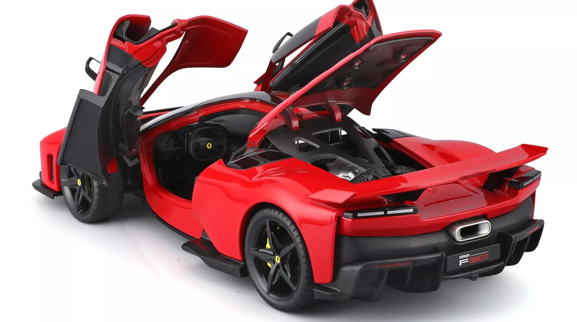Burago 1816022-R 1:18 Ferrari R&P Ferrari F80  rouge