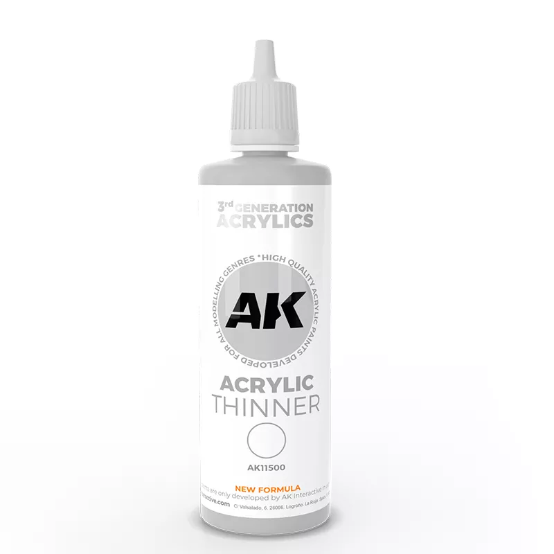 AK Interactive 3GEN Thinner Acrylique  100ML