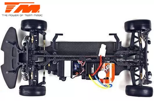 TeamMagic TM507005-320 1/10 4WD Touring E4JR II RTB Ready-To-Build (BMW Serie 3)