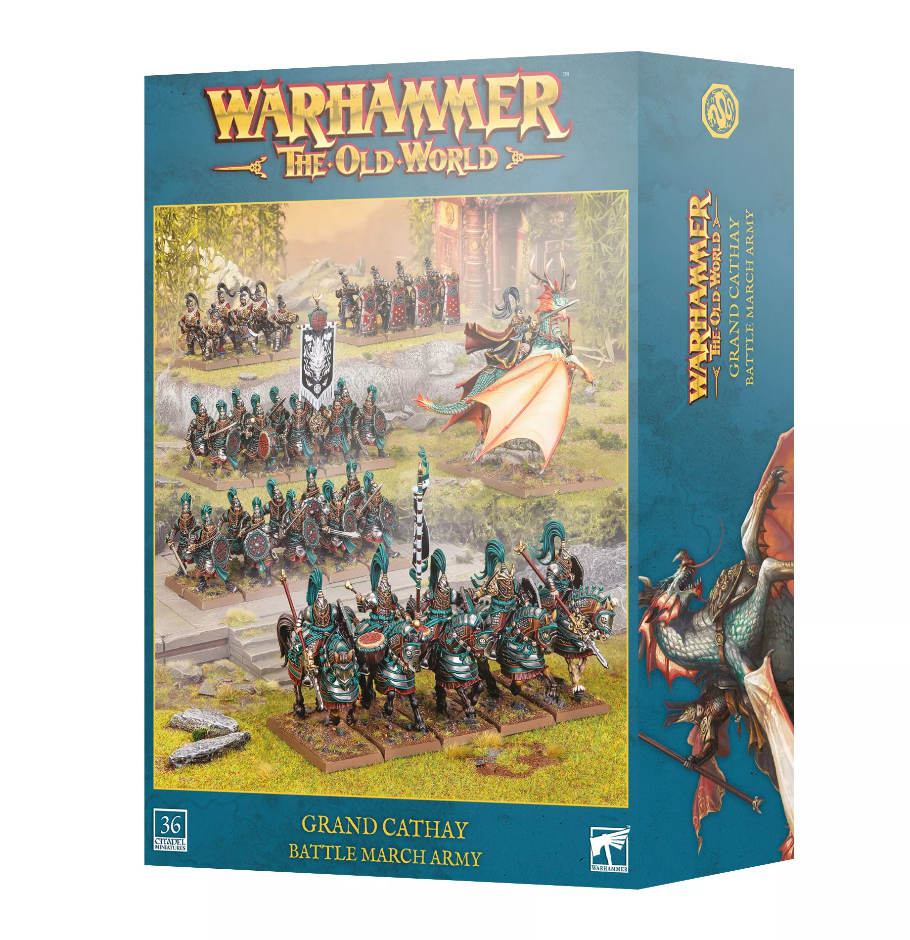 Warhammer Old World Grand Cathay : Armée De Colonne De Bataille