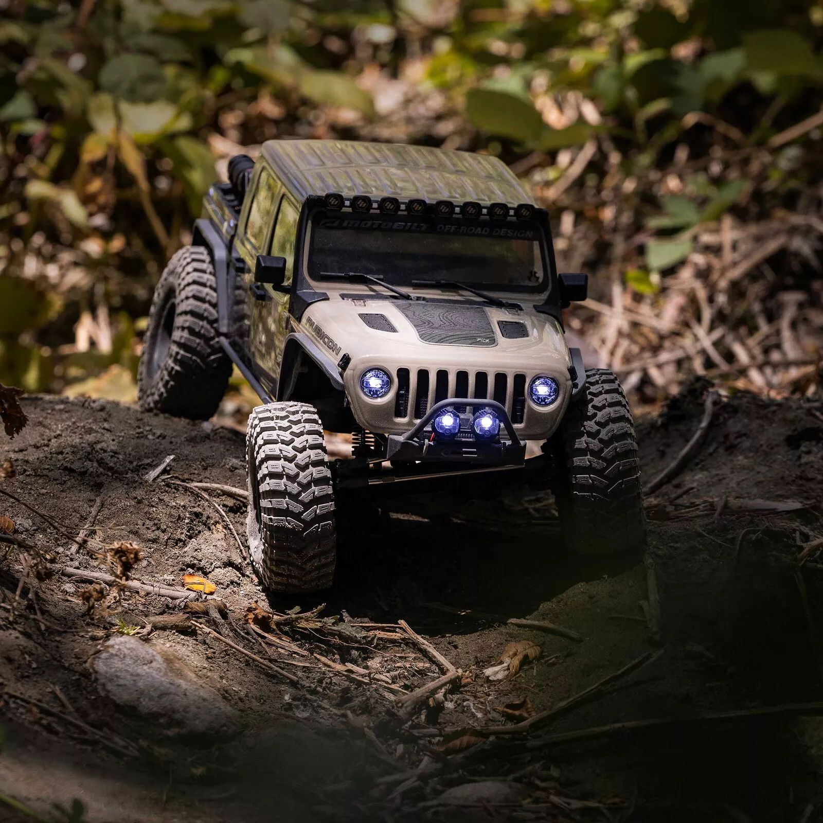 Axial 2443T1 1:10 CRAWLER JEEP Gladiator 4WD EP RTR Brun