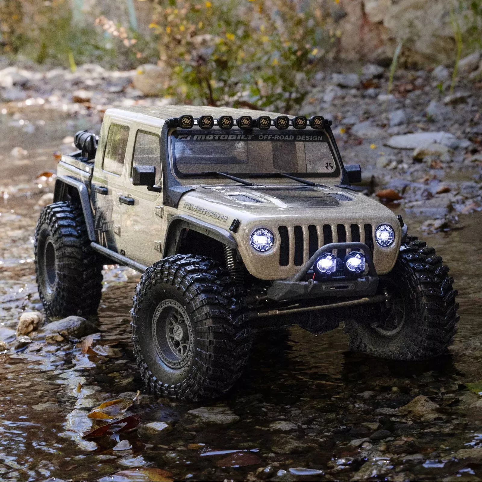Axial 2443T1 1:10 CRAWLER JEEP Gladiator 4WD EP RTR Brun