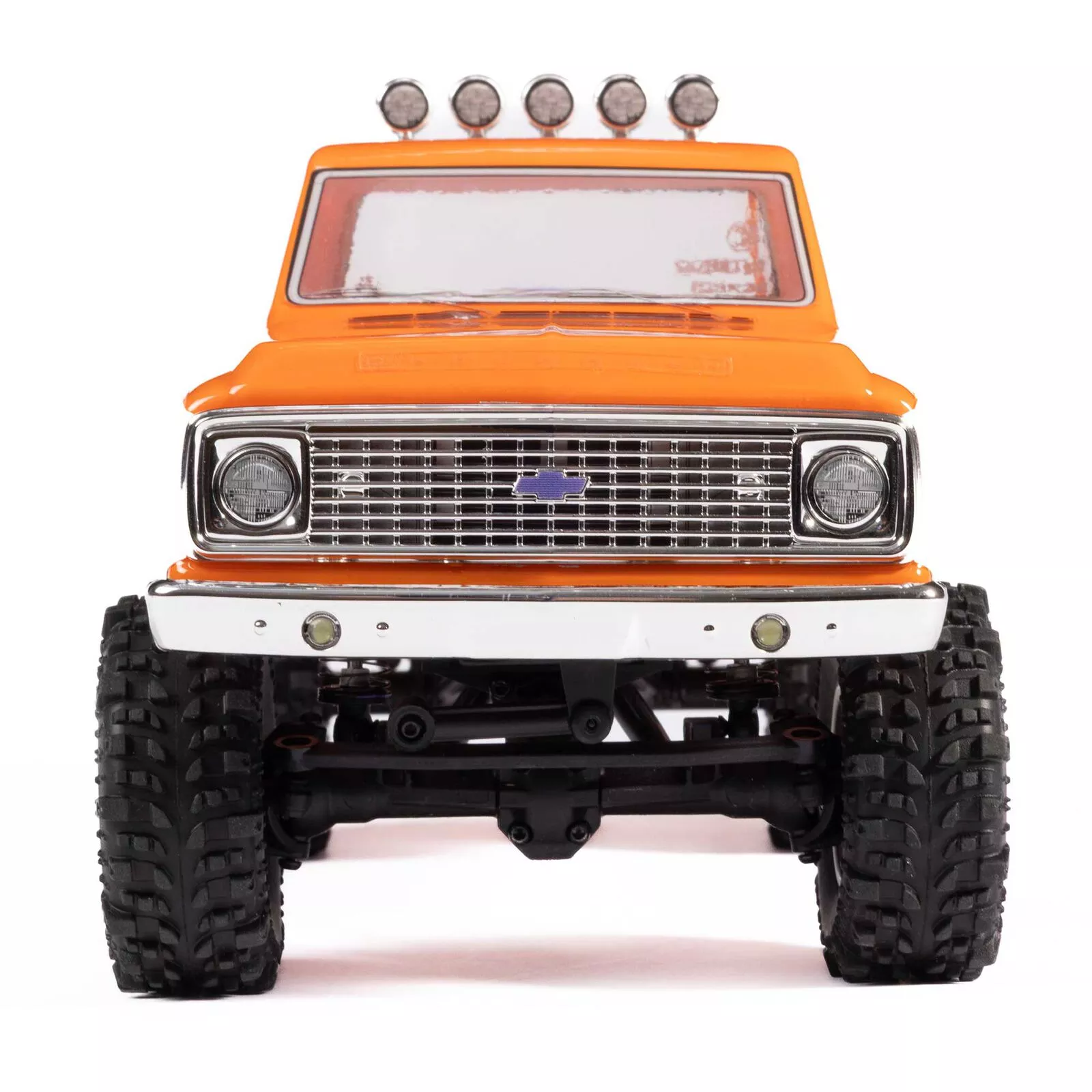 Axial 3408T2 1/24 Crawler SCX24  Chevrolet C10 4X4 RTR Orange/Blanc