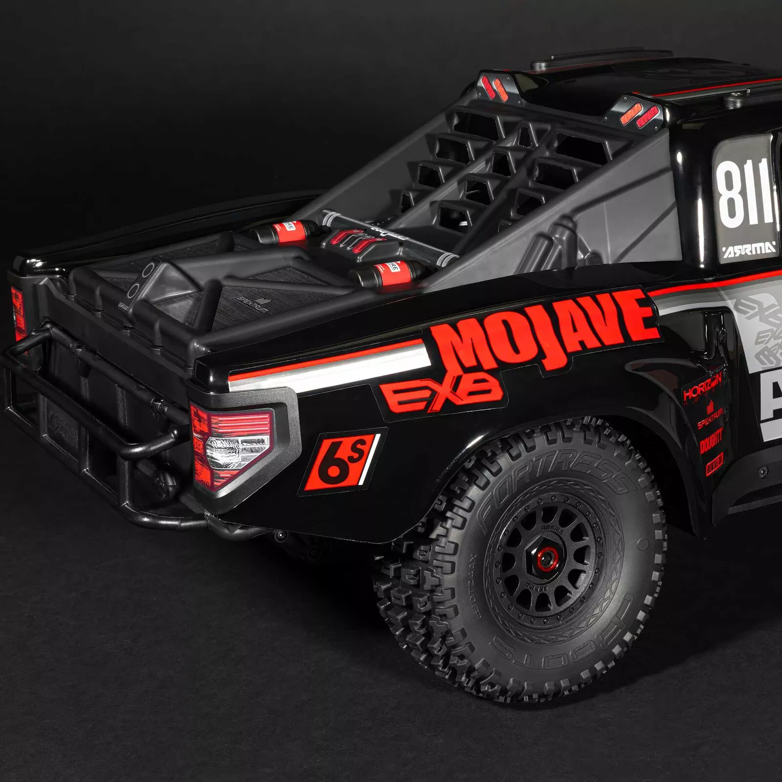 Arrma ARA7704V3T1 1:7 All-Road MOJAVE 6S EXB 4WD RTR Noir/Rouge