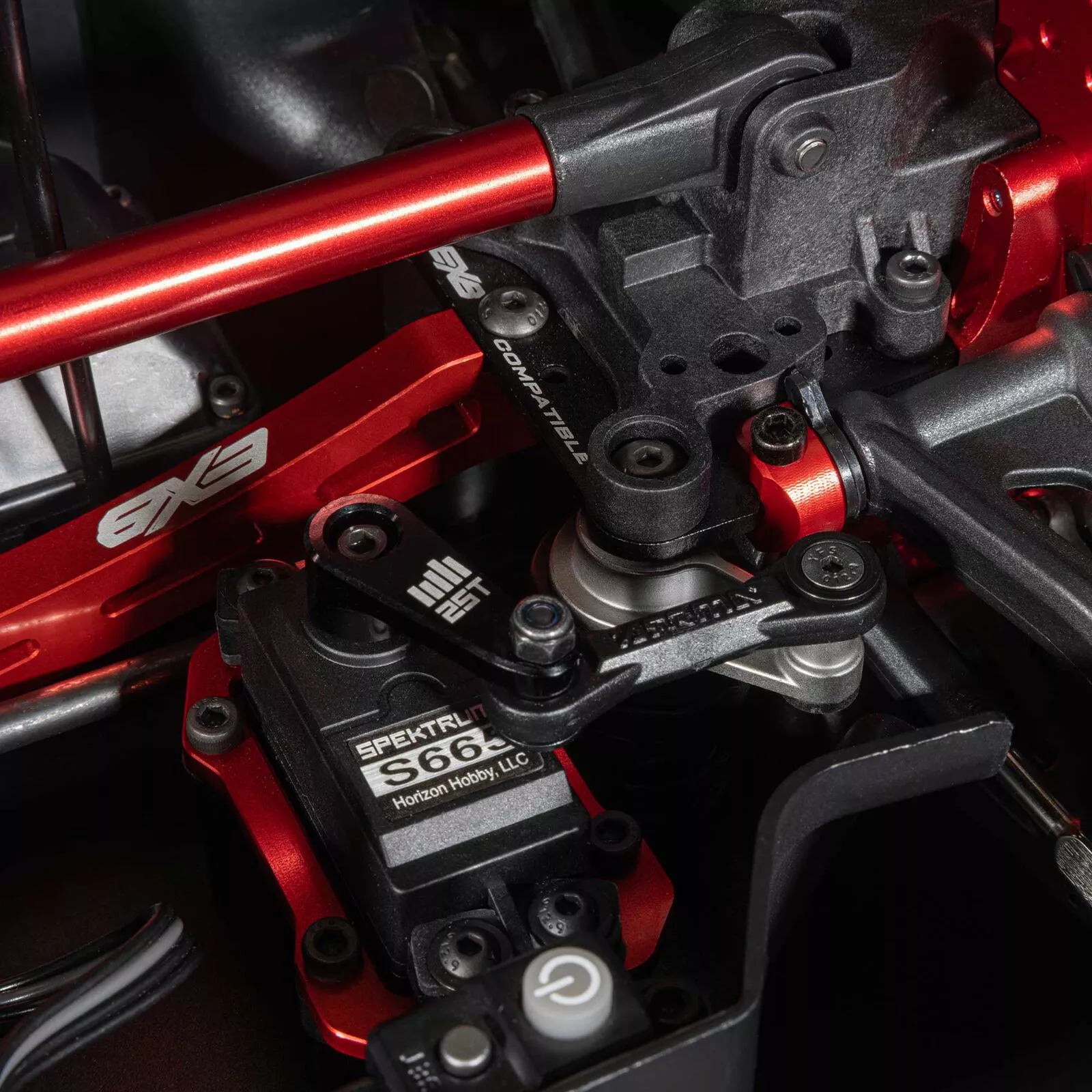 Arrma ARA7704V3T1 1:7 All-Road MOJAVE 6S EXB 4WD RTR Noir/Rouge