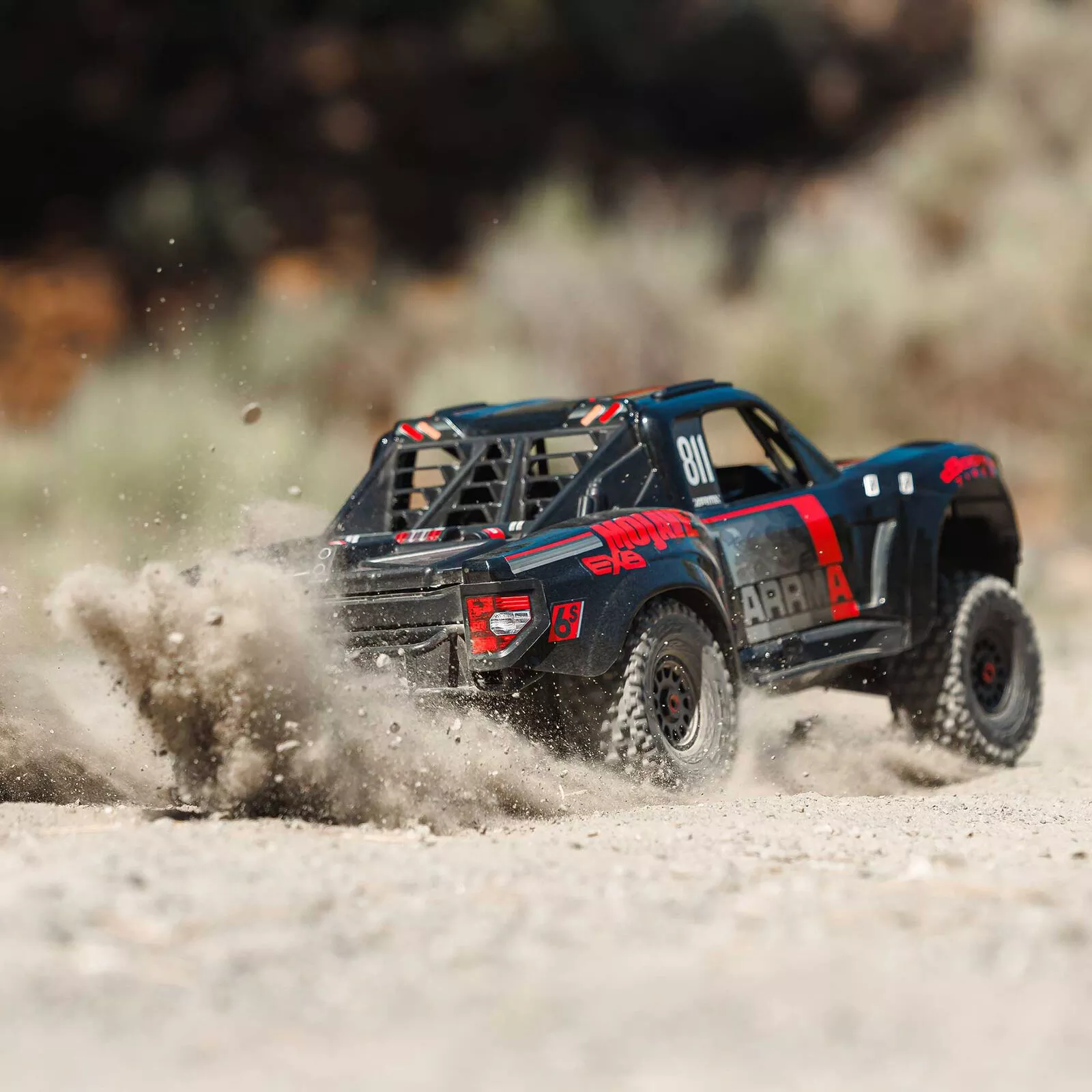 Arrma ARA7704V3T1 1:7 All-Road MOJAVE 6S EXB 4WD RTR Noir/Rouge
