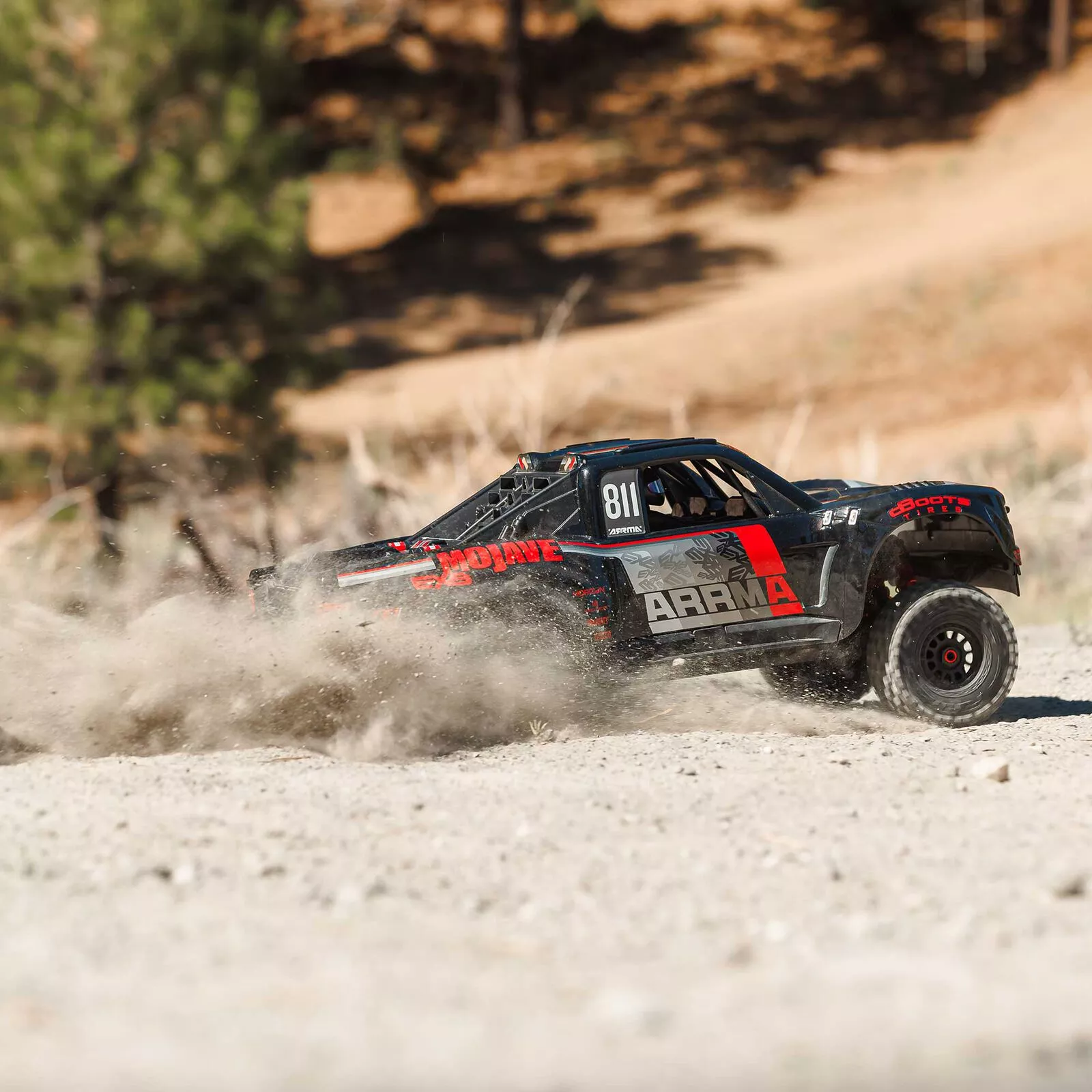 Arrma ARA7704V3T1 1:7 All-Road MOJAVE 6S EXB 4WD RTR Noir/Rouge