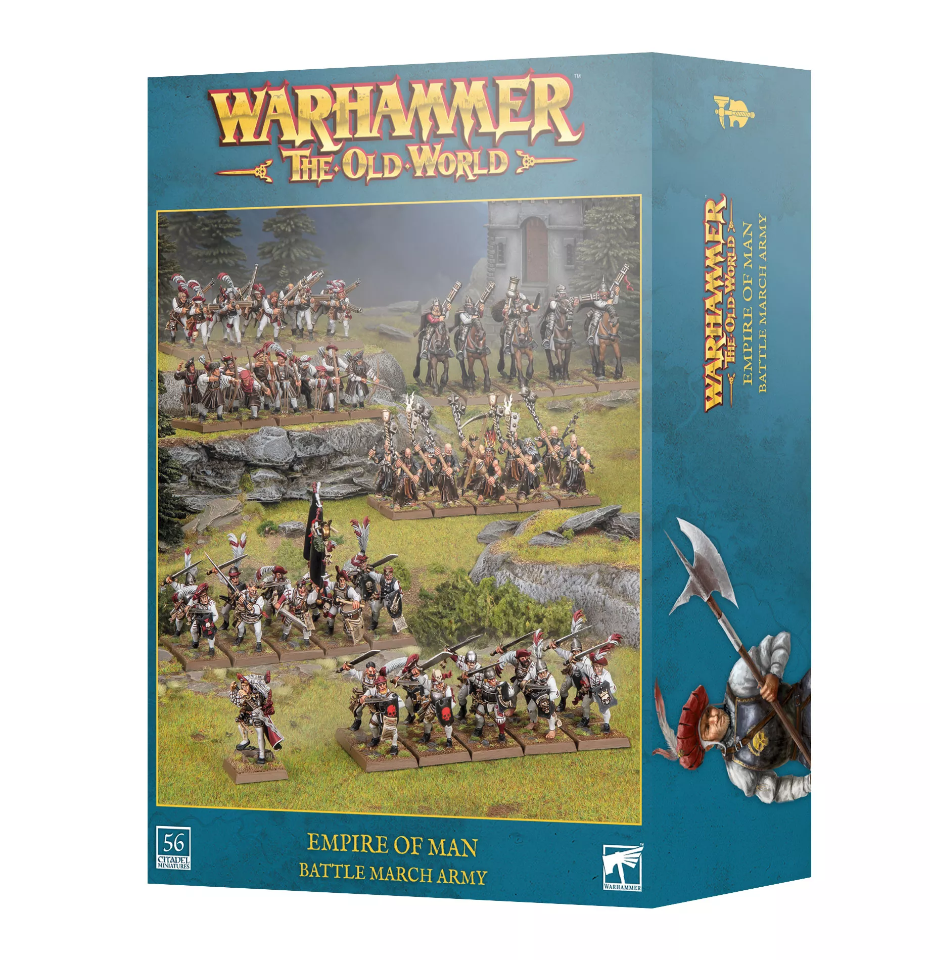 Warhammer Old World Empire Of Man : Colonne De Bataille