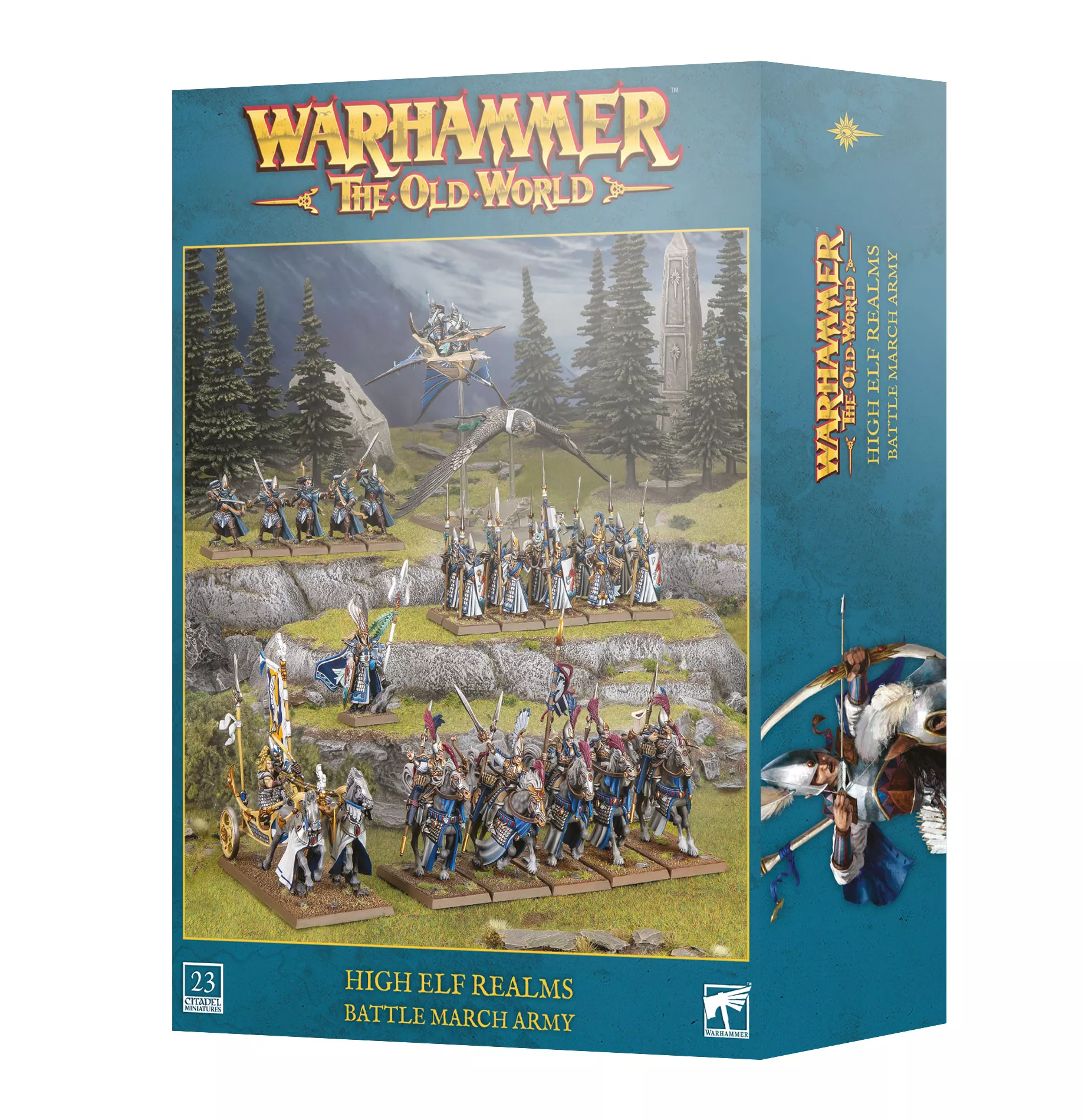 Warhammer Old World High Elf Realms : Colonne De Bataille