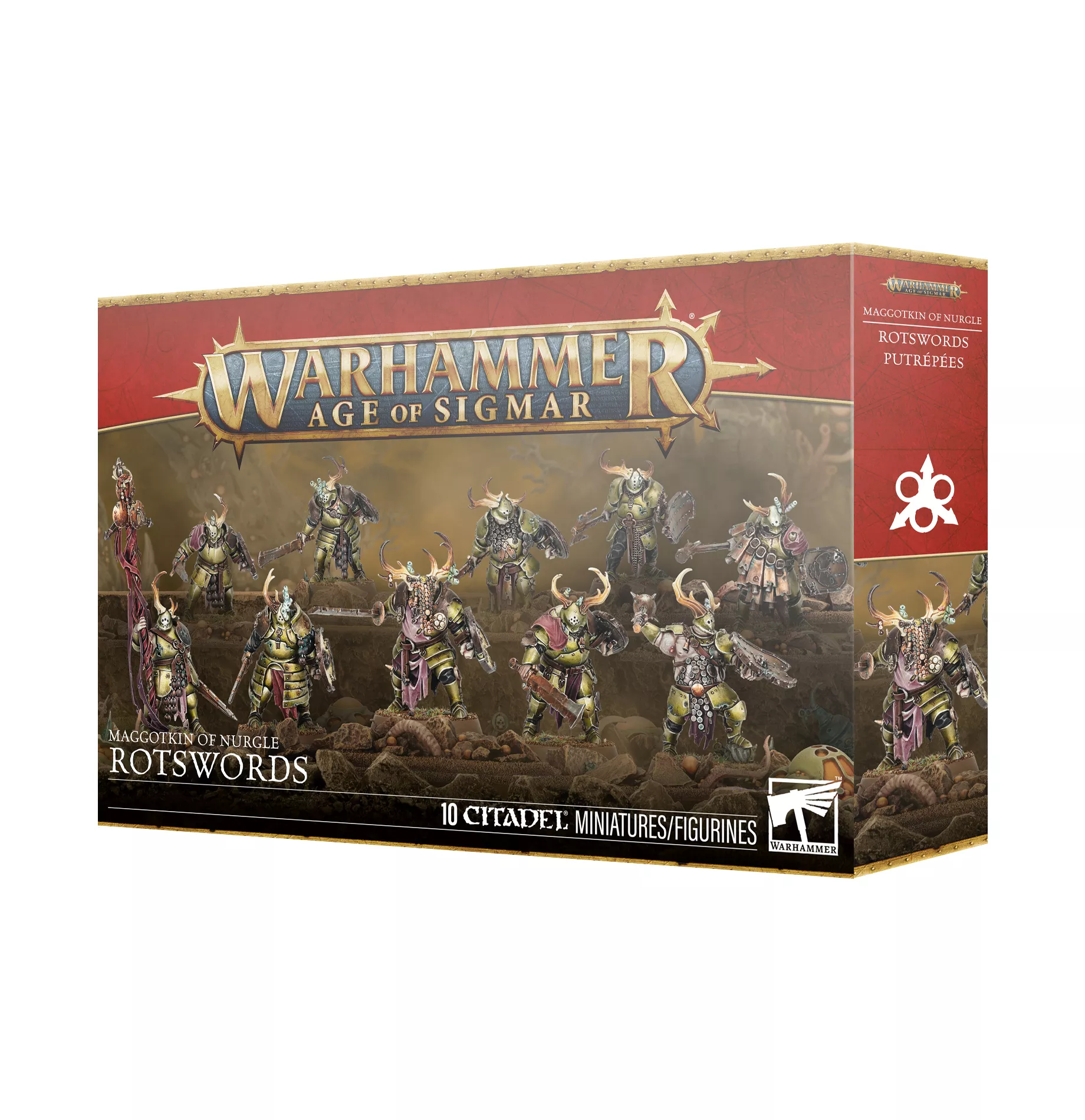 Age Of Sigmar Maggotkin of Nurgle : Rotswords