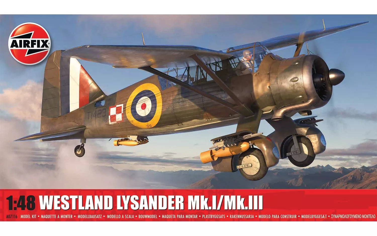 Airfix A07116 1:48  Westland Lysander Mk.1/Mk.II