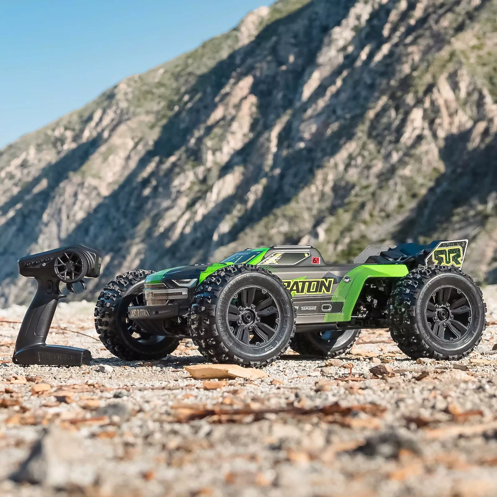 Arrma ARA8608V6T3 1:8 M.Truck KRATON BLX6S 4WD EP RTR Vert/Noir