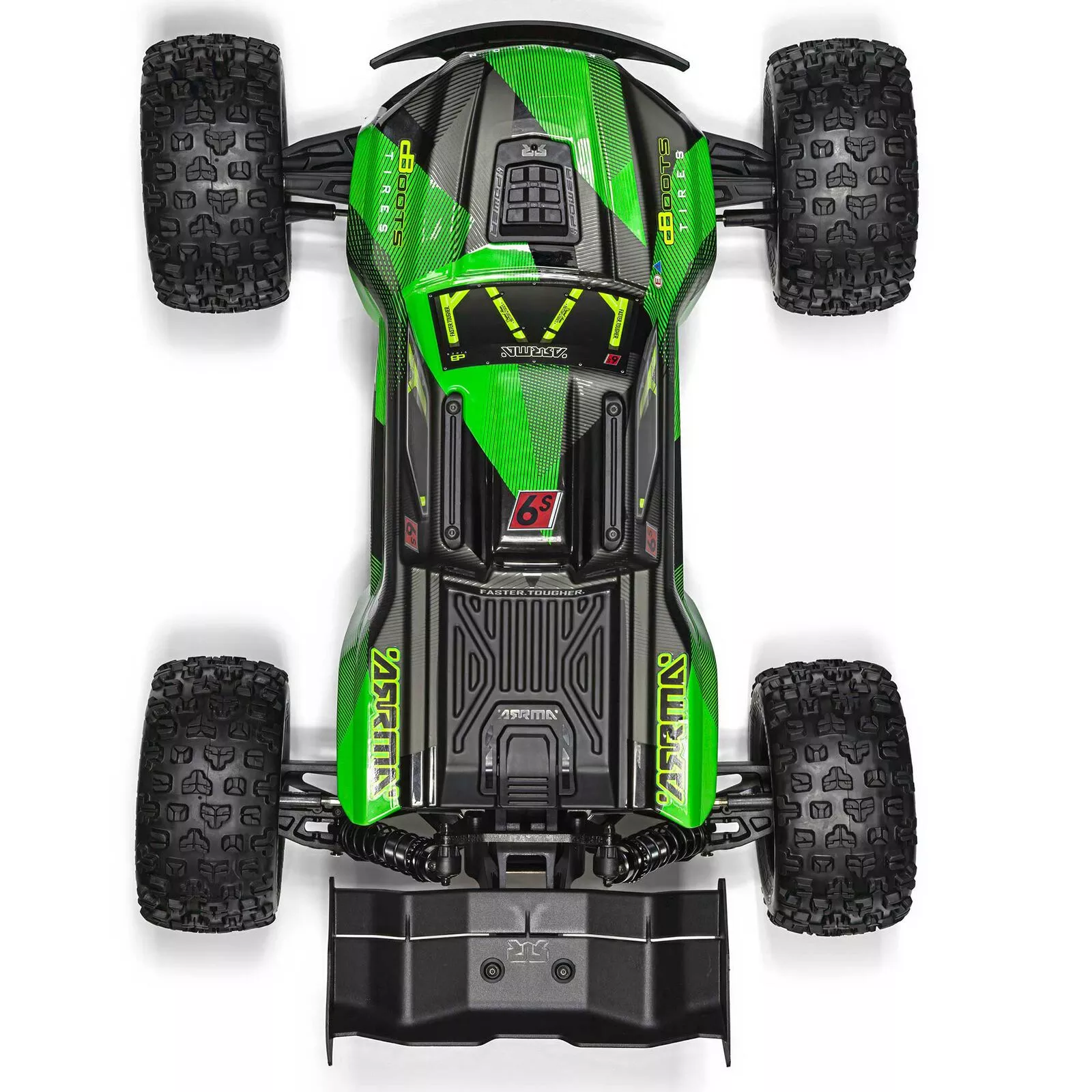 Arrma ARA8608V6T3 1:8 M.Truck KRATON BLX6S 4WD EP RTR Vert/Noir