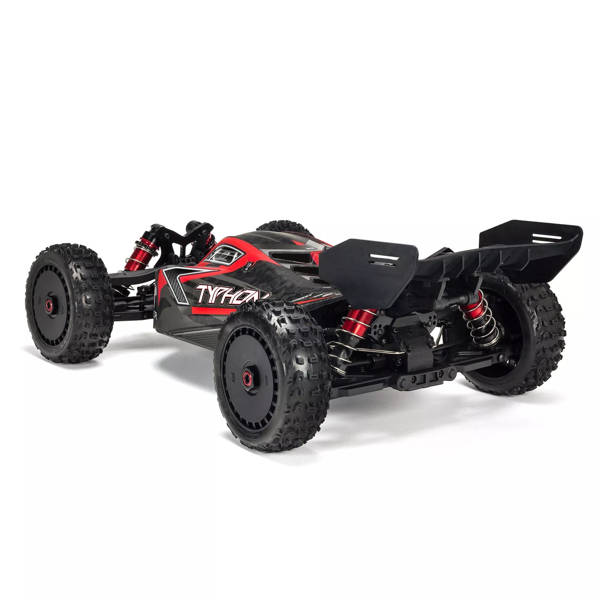 Arrma ARA8606V5 1:8 Typhon BLX6S Brushless 4WD EP RTR Rouge / Noir