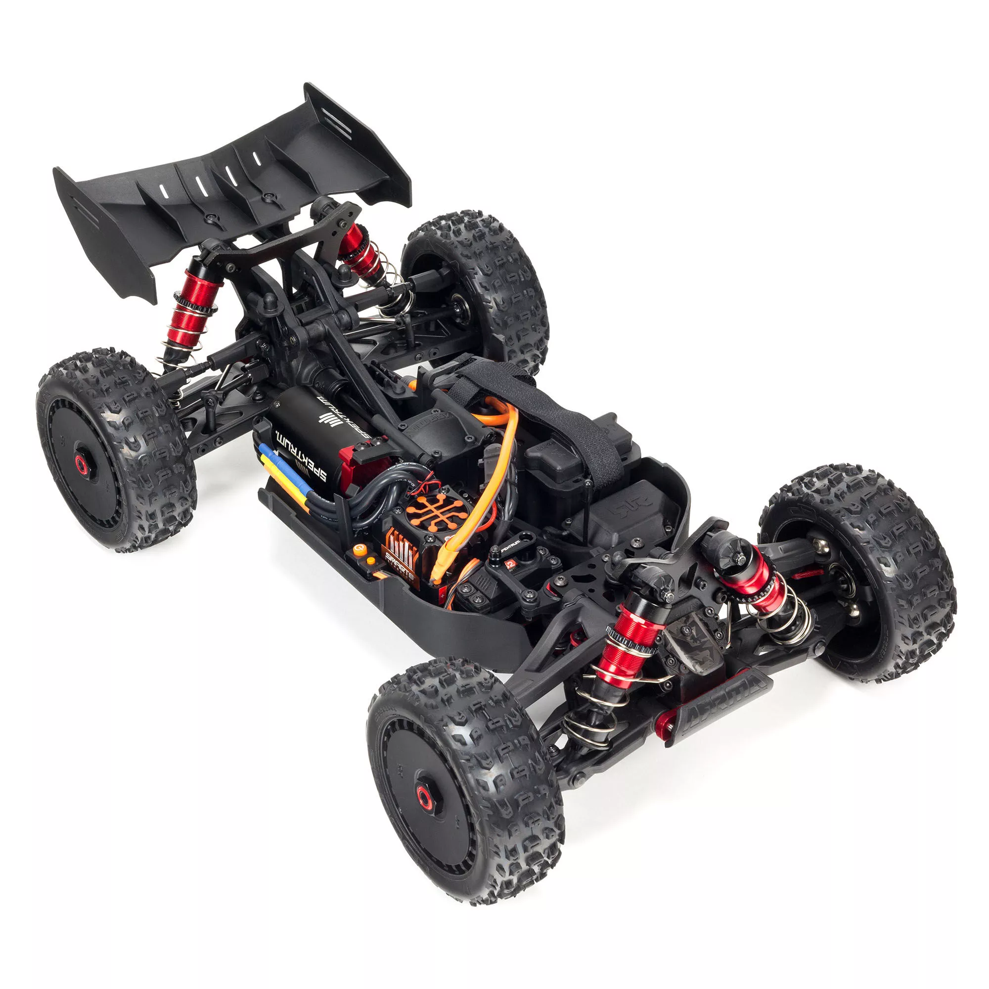 Arrma ARA8606V5 1:8 Typhon BLX6S Brushless 4WD EP RTR Rouge / Noir