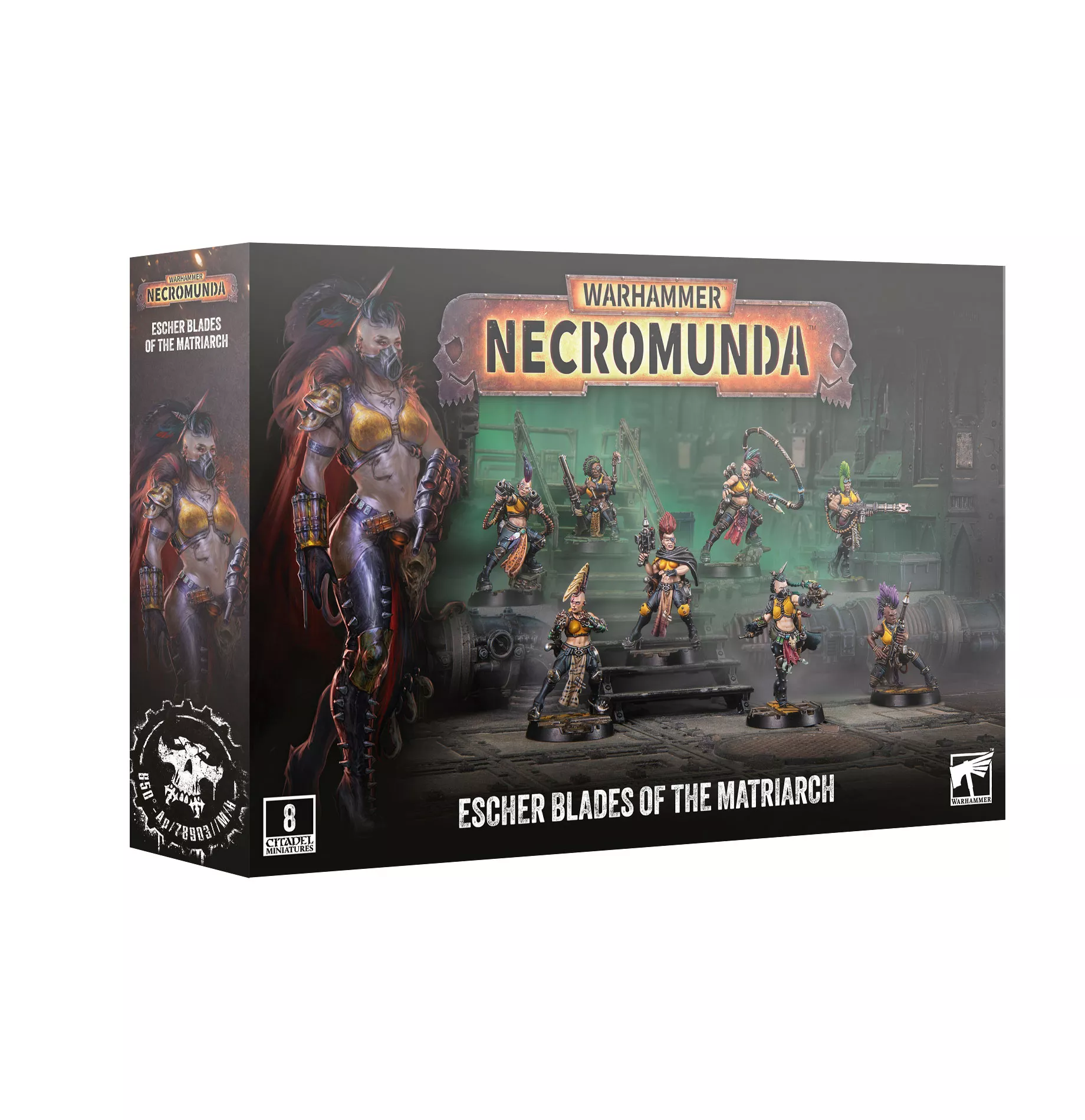 Warhammer Necromunda : Escher Blades Of The Matriarch
