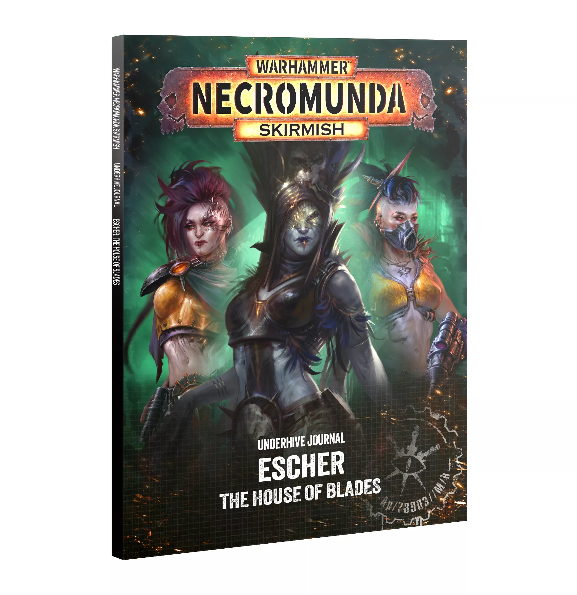 Warhammer Necromunda : Underhive Journal Escher House Of Blades